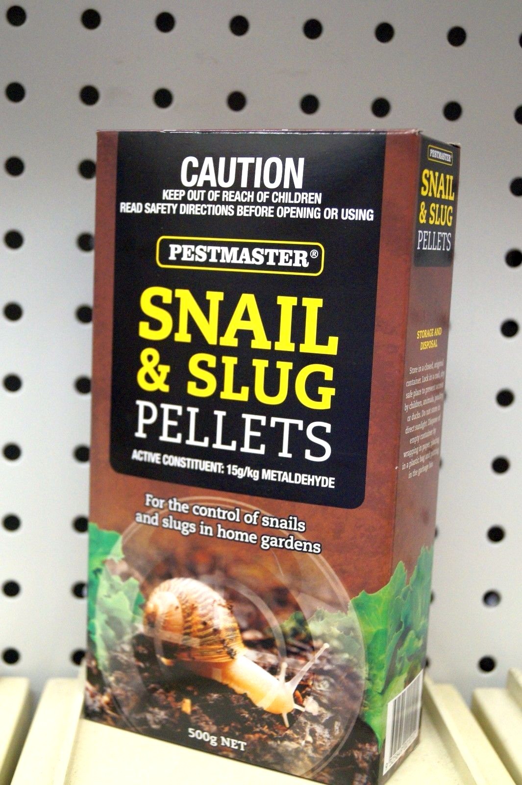 Pestmaster SNAIL & SLUG PELLETS 500g Controls Snails & Slugs in Home