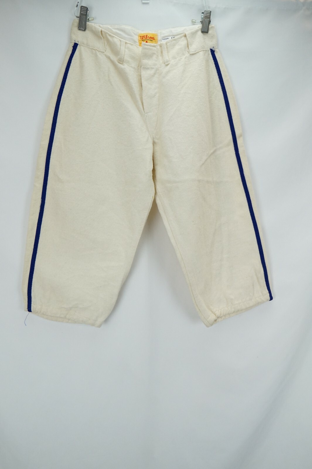 Vintage 50's 60s Wilson Blue Stripe Baseball Pants Youth 14