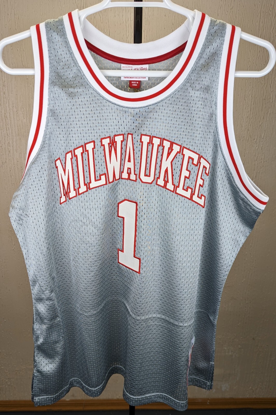 OSCAR ROBERTSON BUCKS Mitchell & Ness 75th Anniversary 71-72