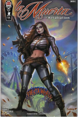 La Muerta  : Retaliation # 1 Sun Khamunaki Variant Cover Edition !!!   NM