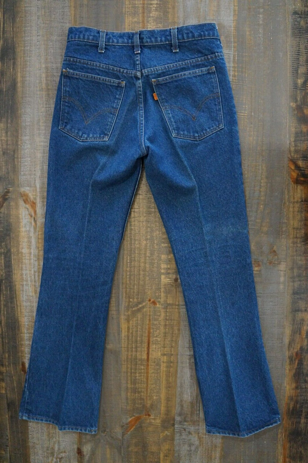 Vintage Levis 646 Orange Tab Jeans 42 TALON Zip USA Made 32 Vintage Levis 646 Orange Tab Jeans 42 TALON Zip USA Made 32