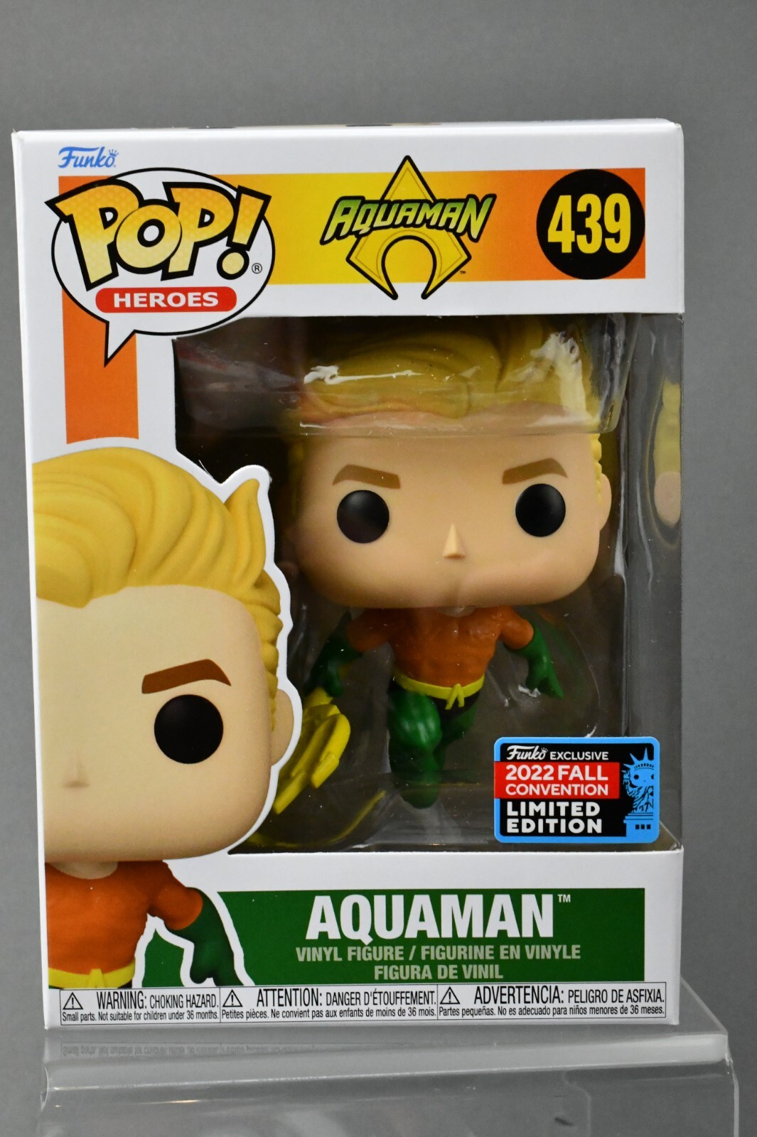 Funko pop! コミックカバー アクアマン フィギュア 13 Funko Pop Comic Covers #13 Aquaman Figure Comics in Hard