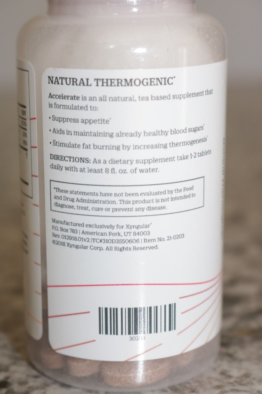 Xyngular Accelerate- Boosts Metabolism & Suppresses Appetite- BRAND NEW!