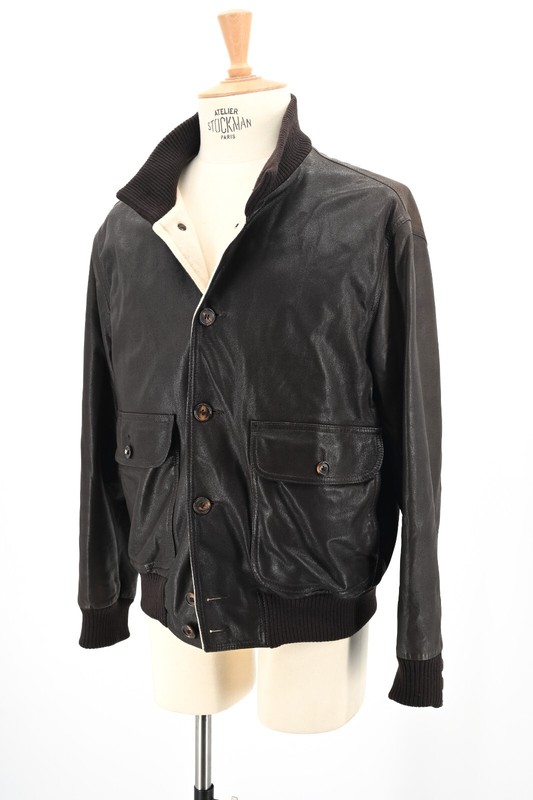 Mandelli Leather Jacket (52 Eu)