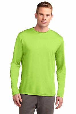 Sport-Tek Men's Long Sleeve Performance Moisture Wicking T-Shirt M-ST350LS