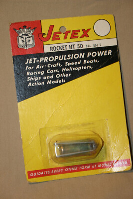 JETEX ENGINE ROCKET HT 50 EN-2 ARISTO CRAFT ENGLAND VINTAGE