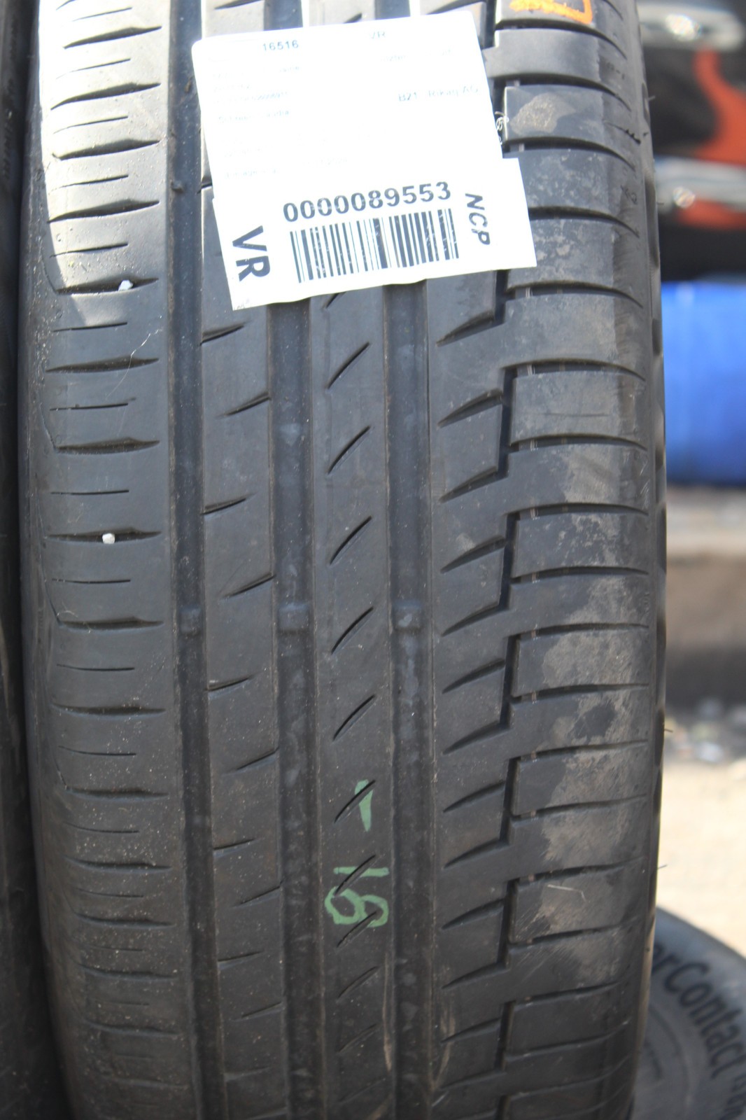 225 45 17 Continental, Premium Contact 6, 91Y, x2 A Pair 6.9mm (F1_tyres) L3791