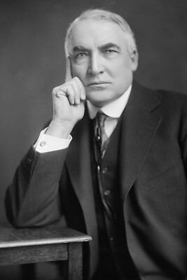 PRESIDENT WARREN G. HARDING PORTRAIT 4X6 PHOTOGRAPH REPRINT