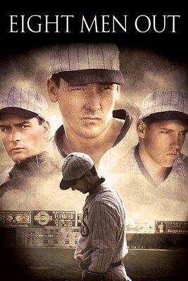 1988 Eight Men Out Movie Poster 11X17 John Cusack Charlie Sheen White Sox   