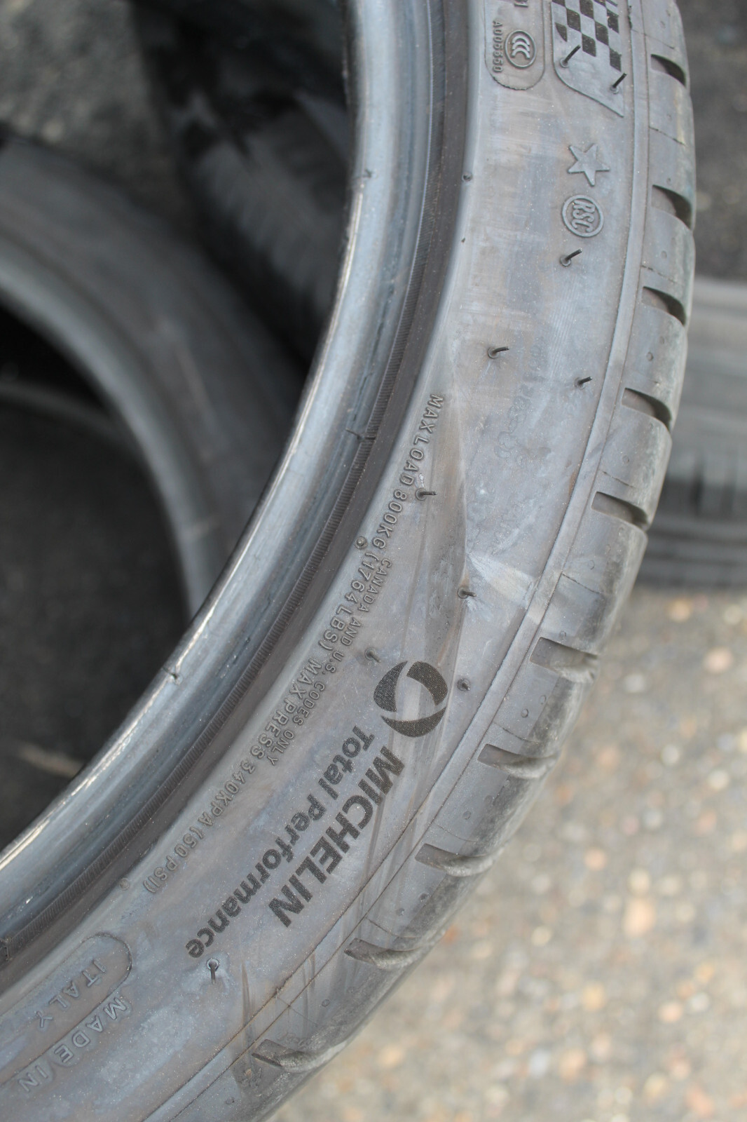 275 35 19 Michelin, RunFlat, XL, 100Y, x1 Single Tyre 5.5mm (F1_tyres) L2511