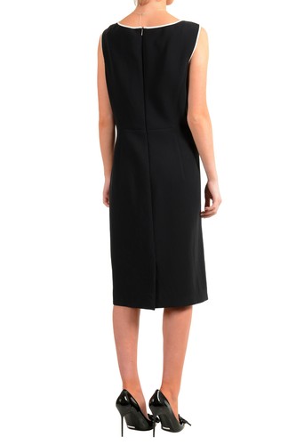 HUGO BOSS HUGO BOSS DAMEN " DOSANNA " SCHWARZ BLEISTIFTKLEID US 14 IT 50