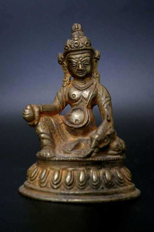 Kubera Sculpture En Bronze Tibet Bouddhisme Bouddha TibéTain Nepal Buddha