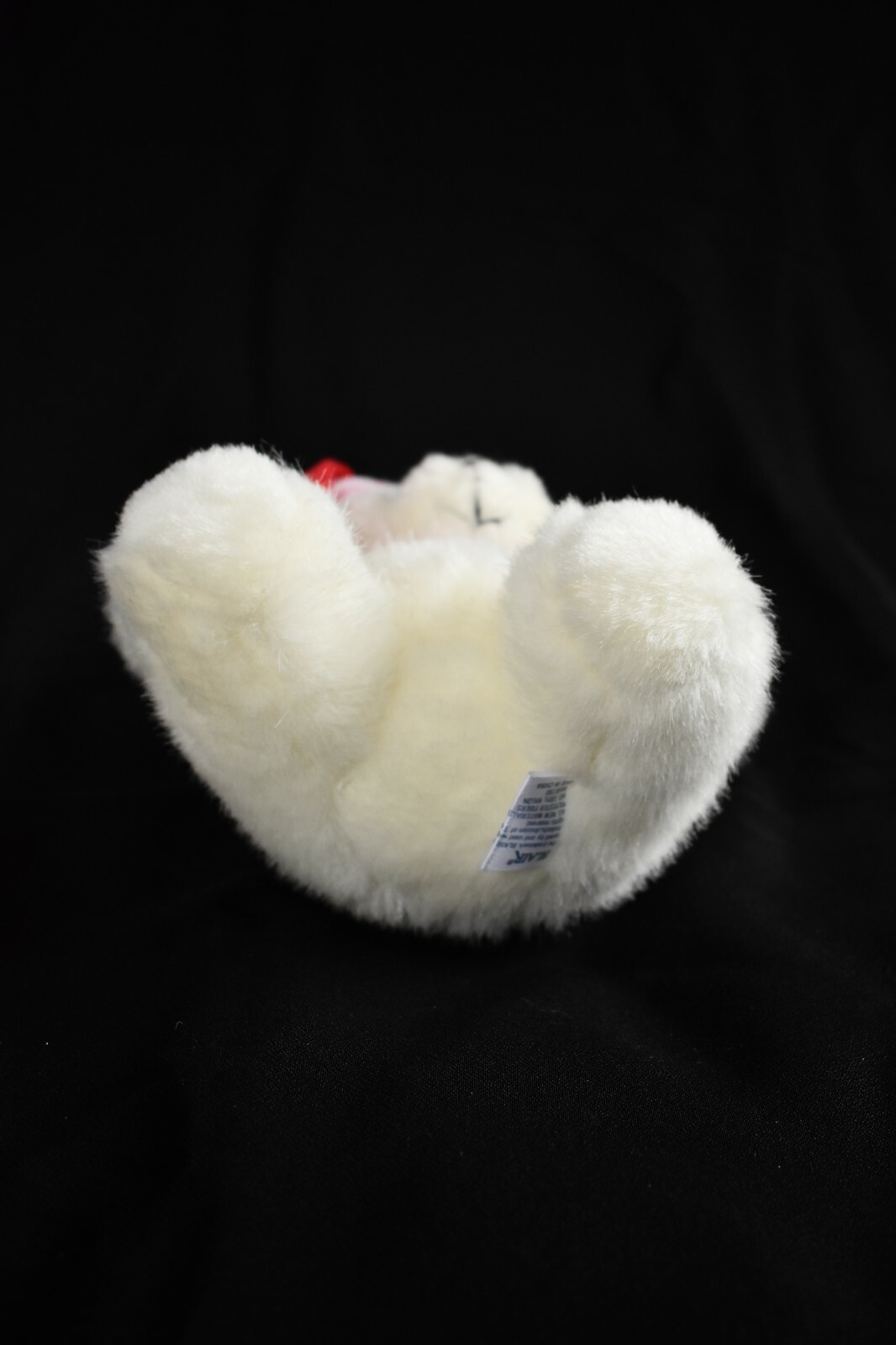 Santa Blair 7” White Christmas Teddy Bear Plush Toy Doll 1989