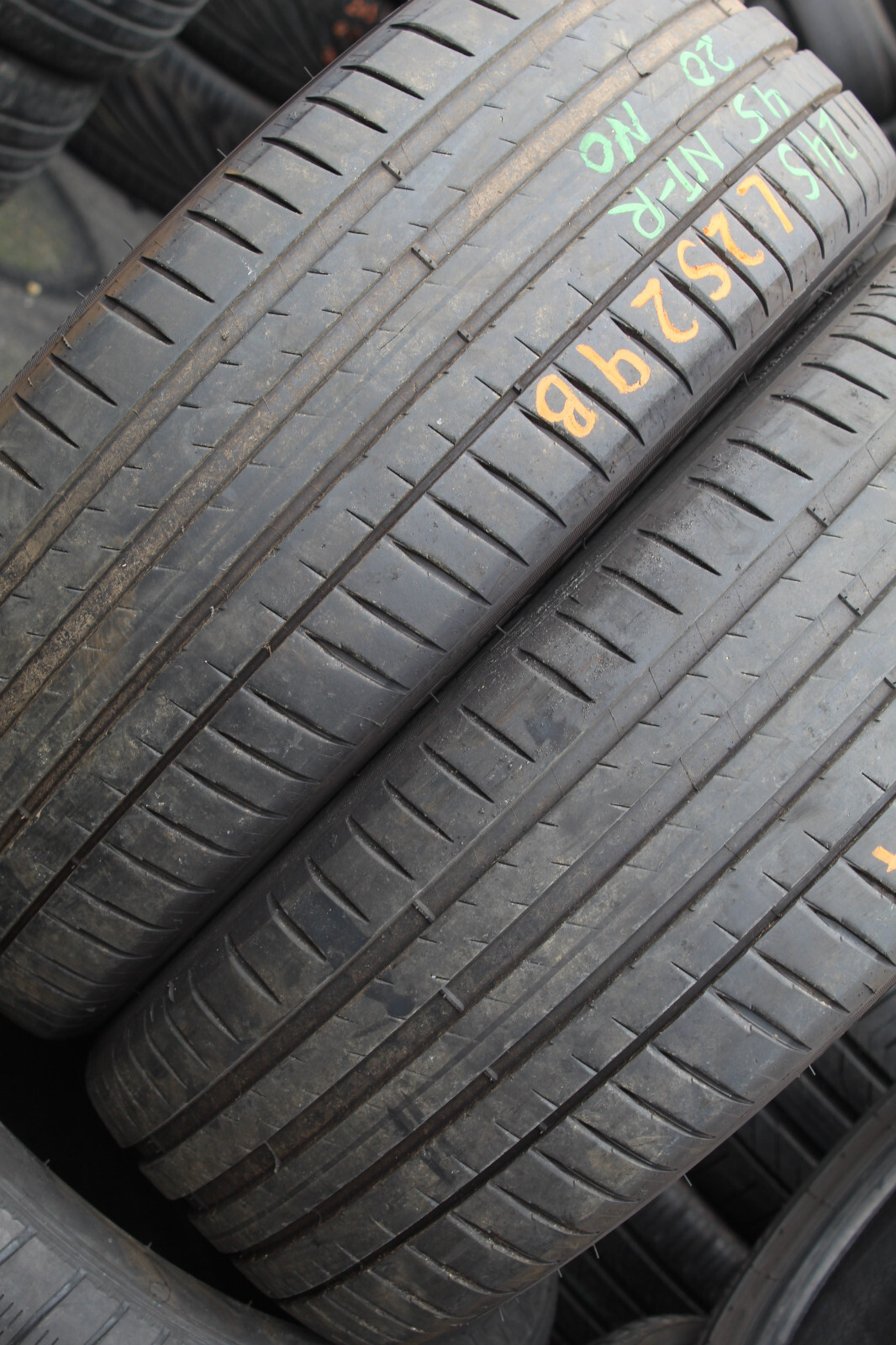 245 45 20 Michelin, XL, NFO, 103Y, x2 A Pair 7.0mm (F1_tyres) L2529