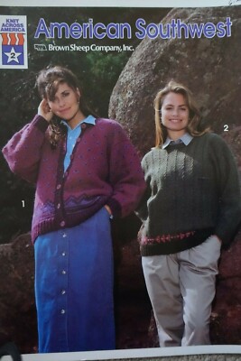 Brown Sheep American Traditions Knitting Book #2 American Southwest - 5 designs