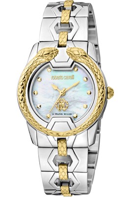 Roberto Cavalli by Franck Muller Women's 32mm Quartz Watch RV1L168M0051