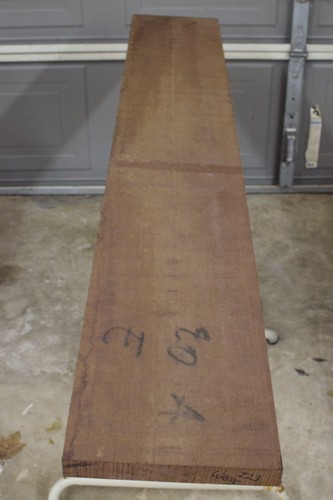 Wenge 57-1/8” X 8-3/4 “ X 1” (223)