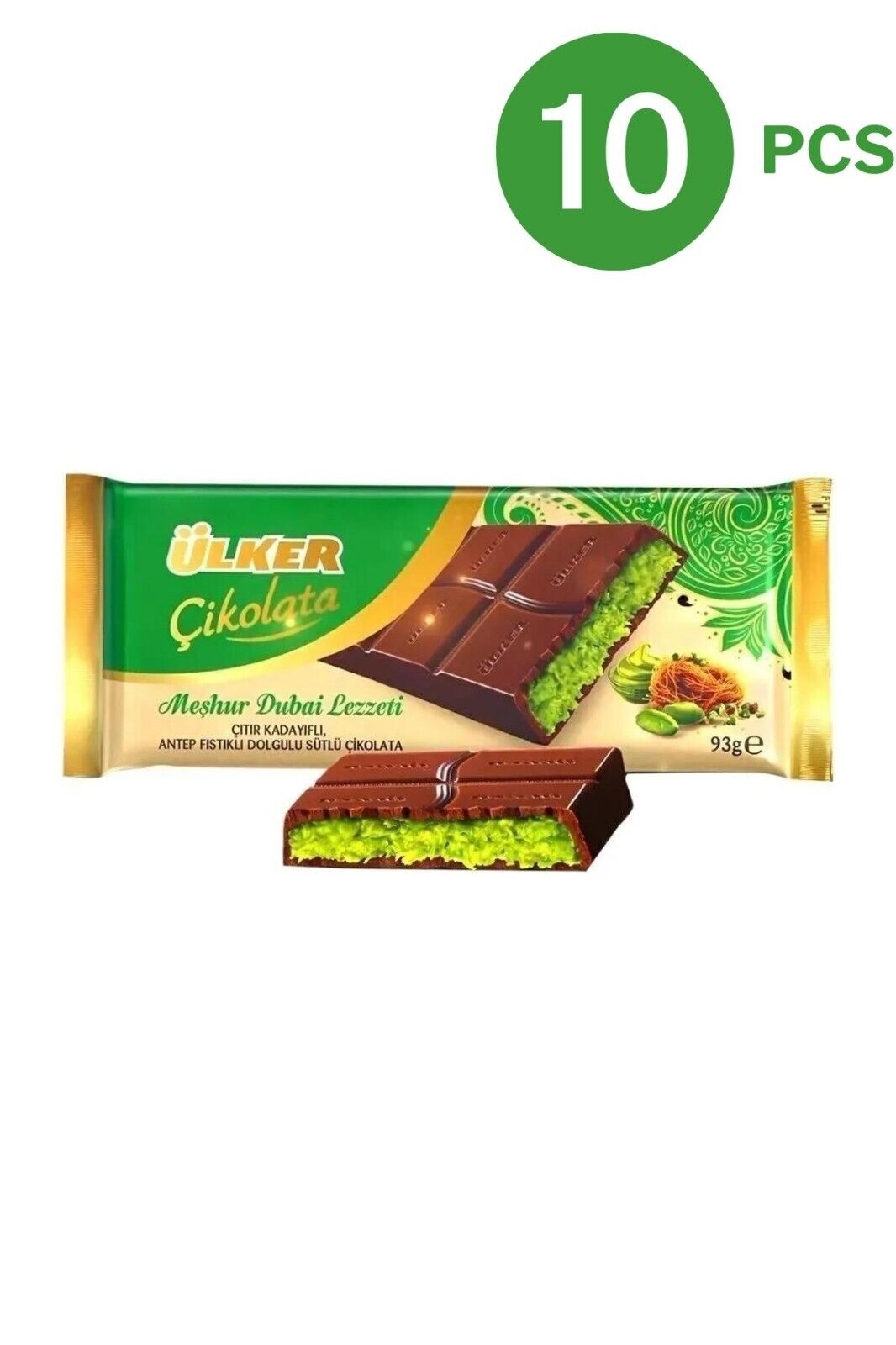 Ülker Dubai Chocolate X 10 - Chocolate for gifts Dubai Ülker Dubai Chocolate X 10 - Chocolate for gifts Dubai