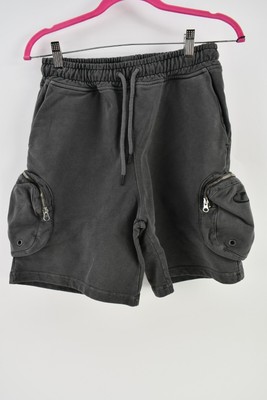 Trapstar Mens Construct Hyperdrive Shorts Black Size XS