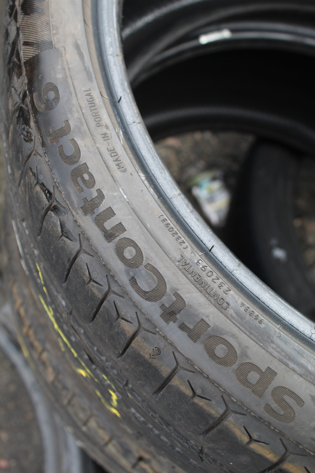 255 35 20 Continental, SC 6, XL, 97Y, x2 A Pair 4.8mm (F1_tyres) L2311