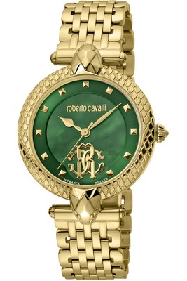 Roberto Cavalli by Franck Muller Women's 34mm Quartz Watch RV1L130M0061