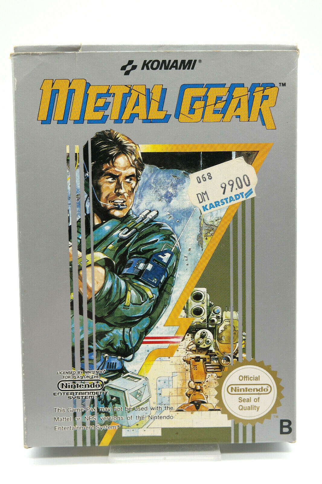 Nintendo NES Game - Metal Gear (CIB)(PAL) - 11116684 | eBay