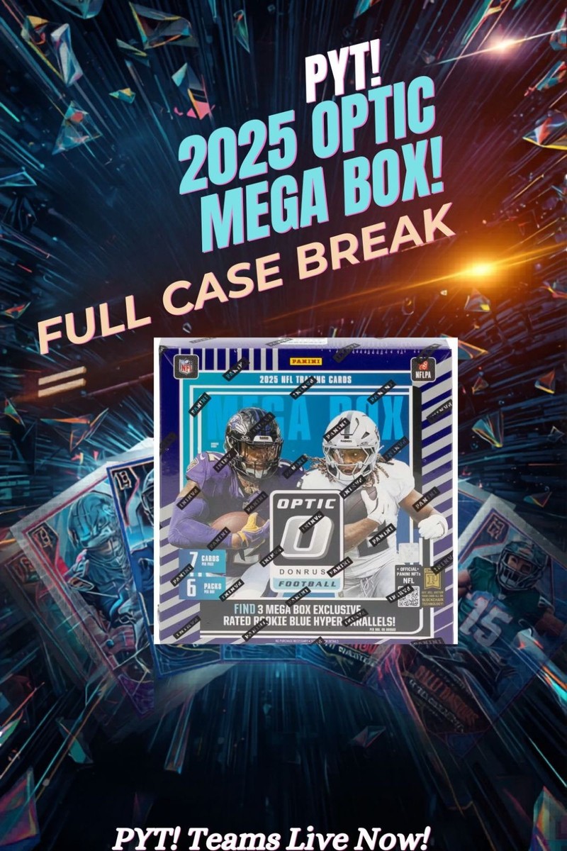 PYT! Full Case 2025 Optic Mega Box! | eBay Live Video