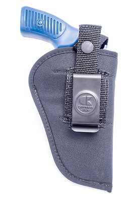 Nylon IWB Inside Pants & OWB Belt Holster for 3'' Barrel Revolvers, Ruger SP101