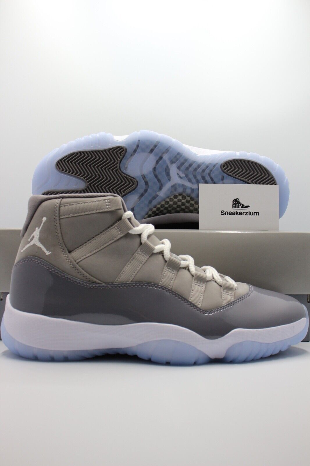 

Nike Air Jordan 11 Retro Cool Grey 2021 CT8012-005 мужские размеры и размеры GS, Серый, Air Jordan 11