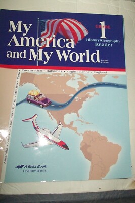 ABEKA READERS/HISTORY/SCIENCE/HEALTH GRADES 1-3- ONLY $5.25 EACH YOU PICK !!