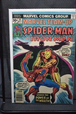 Marvel Team-Up #49 Spider-Man and Iron Man 1976 The Wraith & Jean DeWolff 6.0