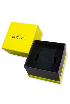 Pre-owned Invicta Stainless Steel Pro-diver Analog Black Dial Men Watch-8934, Silver Band
