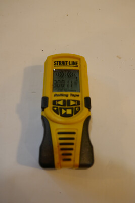 Straight-Line Rolling Tape Digital Measuring Tool Roll To Measure, Calculate NIB