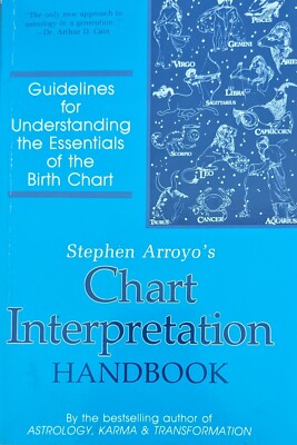 Stephen Arroyo's Chart Interpretation Handbook 1989 1st Printing