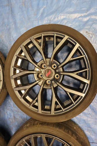 2018 SUBARU IMPREZA WRX STI SEDAN OEM WHEEL & TIRES 19X8.5 +55