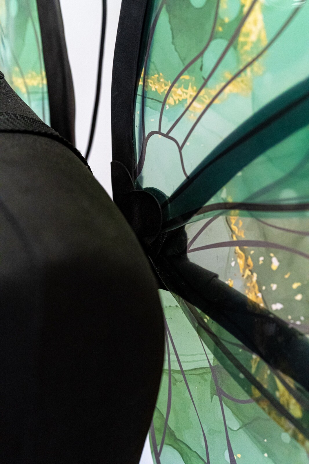 Green Fairy Wings Costume For Adult Butterfly Elf  Cosplay Iridescent Halloween