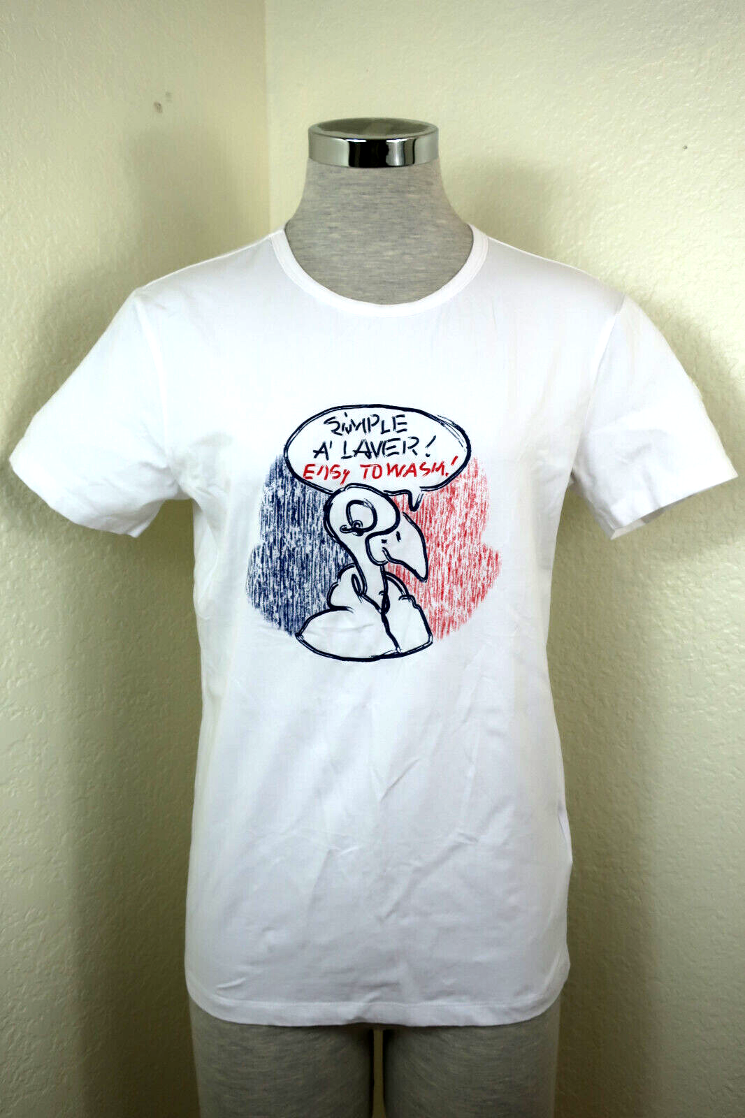 MONCLER White Tee Shirt Cotton T Shirt A Laver Top S M 4 5 6