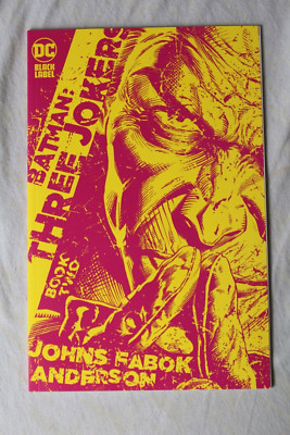 Batman Three Jokers #2 Fabok Yellow Ratio Variant Cover Johns Book Two DC Comics