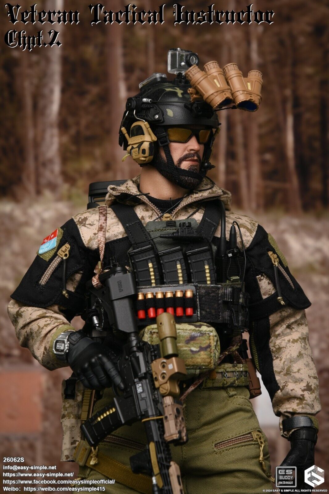 1:6 scale Easy & Simple Veteran Tactical Instructor Chapter 1:6 scale Easy & Simple Veteran Tactical Instructor Chapter