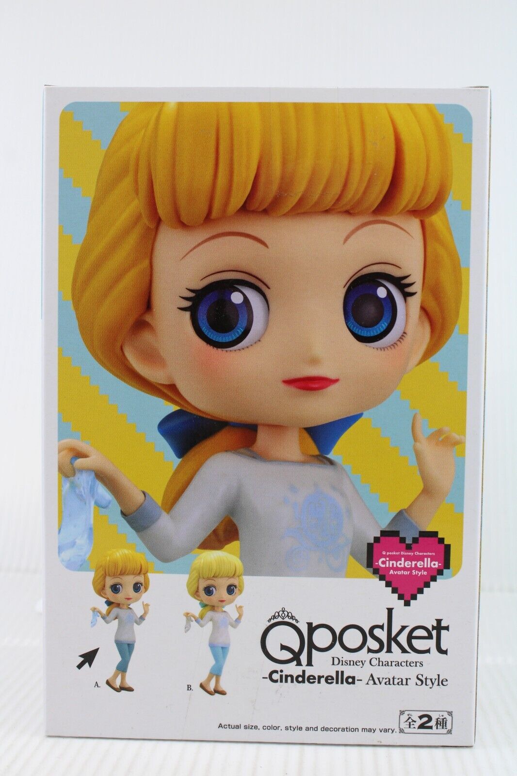 W38 Banpresto Figure QPosket Disney Avatar Cinderella Ralph W38 Banpresto Figure QPosket Disney Avatar Cinderella Ralph