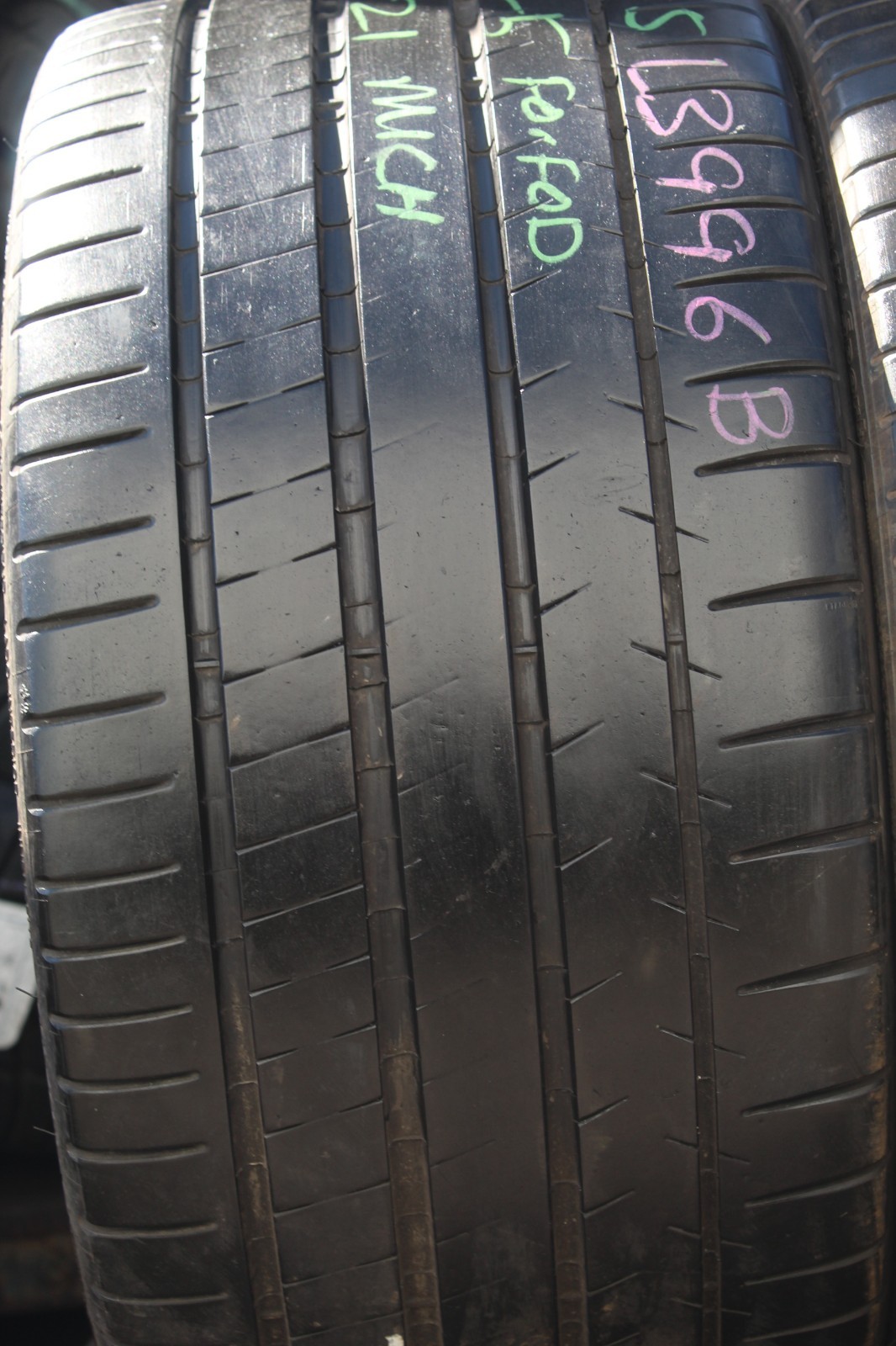 295 25 21 Michelin, Pilot Super Sport, 107Y x2 A Pair 6.1mm (F1_tyres) FO L3996