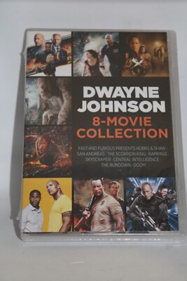 Dwayne Johnson: 8-Movie Collection (DVD) Brand New !