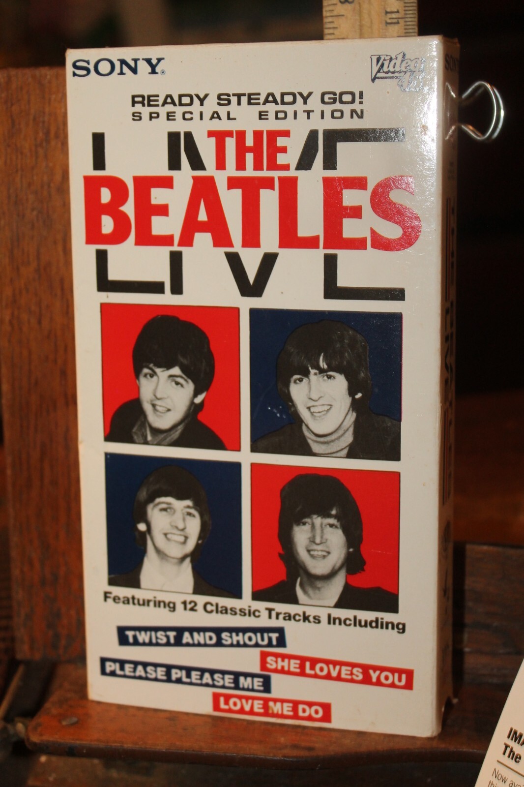 Vintage VHS Sony The Beatles Live 1985 Video 45 | eBay