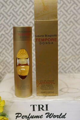 TEMPORE DONNA by Laura Biagiotti Gold Edition Eau de Parfum Women Spray 3.4 oz.