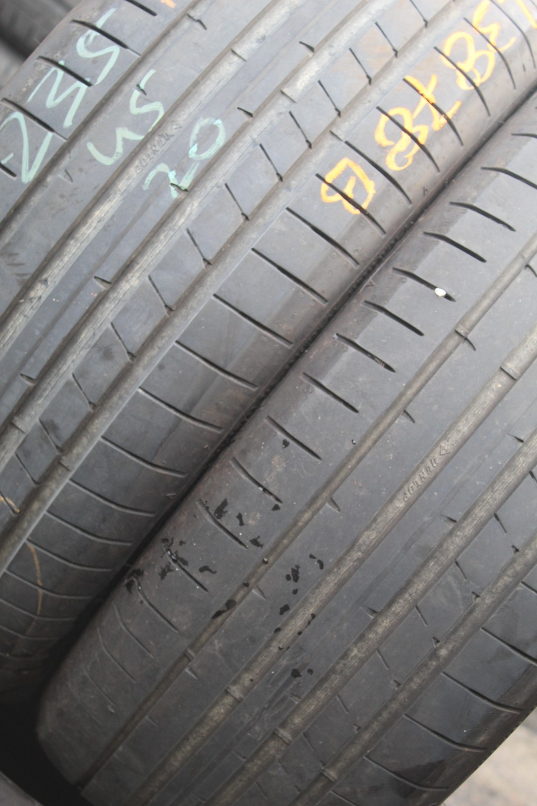 235 45 20 Dunlop, Sport Maxx RT2, XL, 100W, x2 A Pair 7.0mm (F1_tyres) L3878