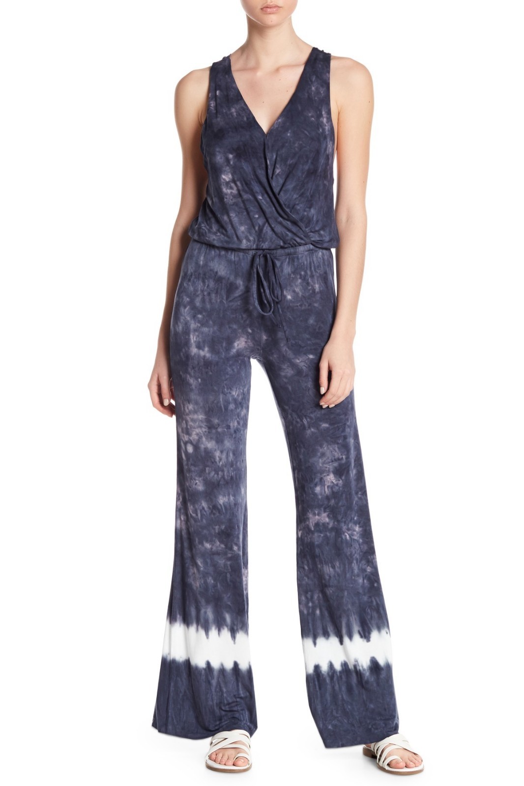 YFB Young Fabulous & Broke Tie Dye VAL Трикотажные брюки с перекрещивающейся спиной и комбинезоном M