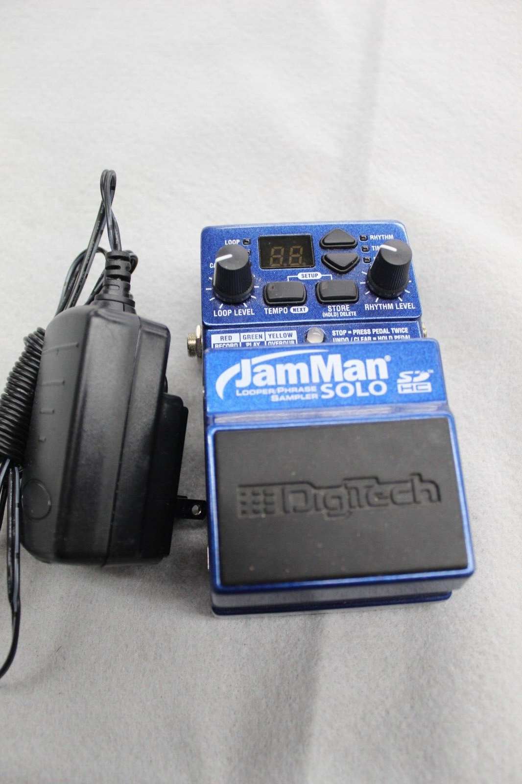 DigiTech JamMan Solo Stereo Looper/Phrase Sampler SD HC