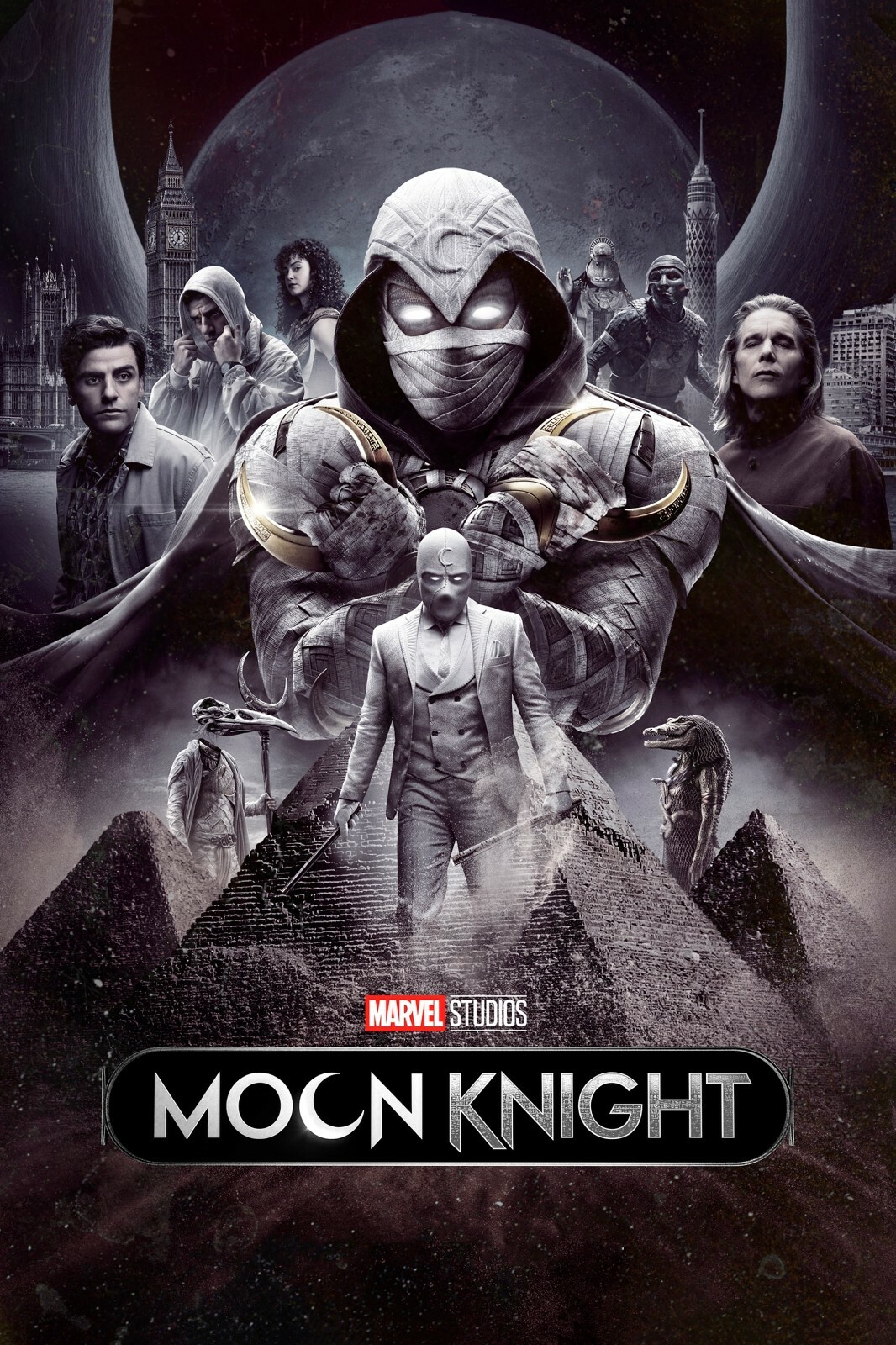2022 Marvel Moon Knight Poster 11X17 Marc Spector Oscar