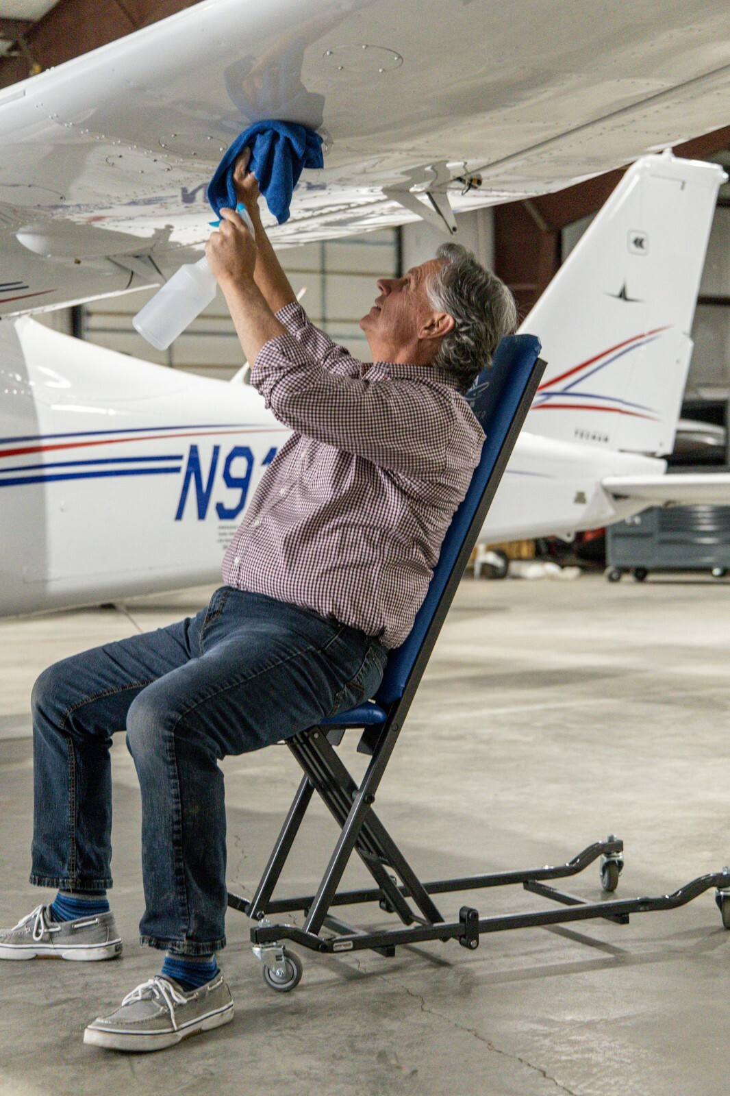 AeroCreeper Original; adjustable-height creeper