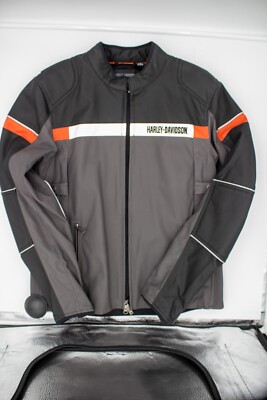 Men's Amalgam Textile Triple Vent System Riding Jacket 97132-23VM Sz M